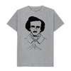 Edgar Allan Poe T-shirt - Athletic Grey