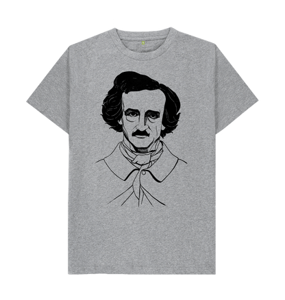 Athletic Grey Edgar Allan Poe T-shirt