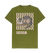 Moss Green Curiouser & Curiouser Cheshire Cat T-shirt