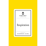 Book cover with 'Poetry Prescription' and 'Inspiration' text on a yellow background