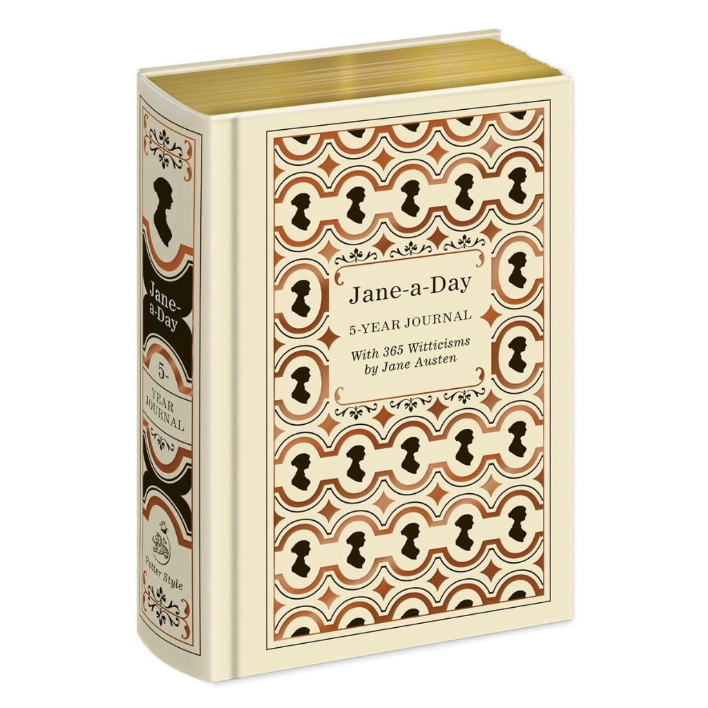 Jane-A-Day: 5 Year Journal: 5 Year Journal with 365 Witticisms by Jane Austen
by Potter Style (Author)  Format: Diary