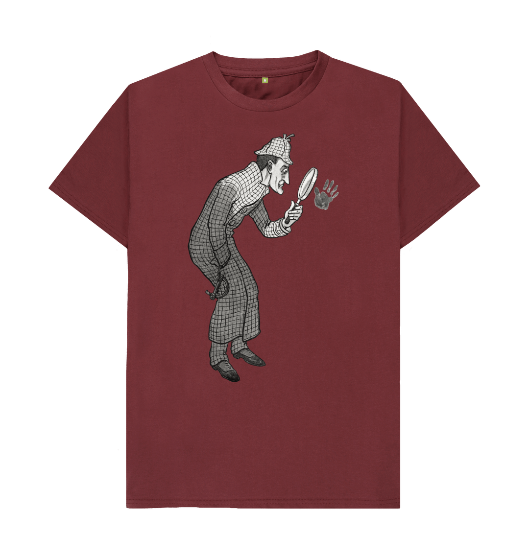 Red Wine Sherlock Holmes T-shirt