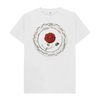 The Crowned Rose Motets T-shirt - White