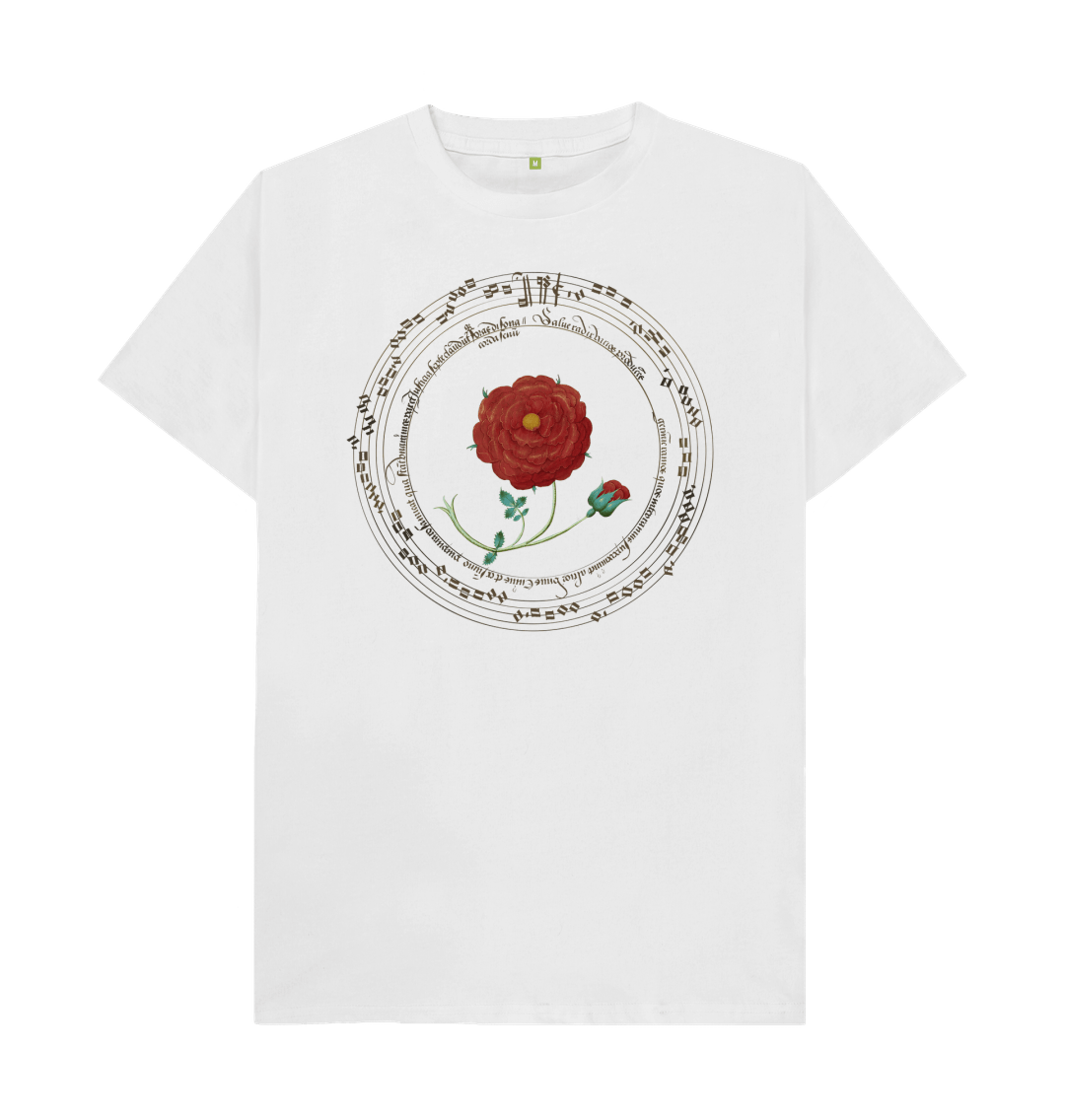 White The Crowned Rose Motets T-shirt