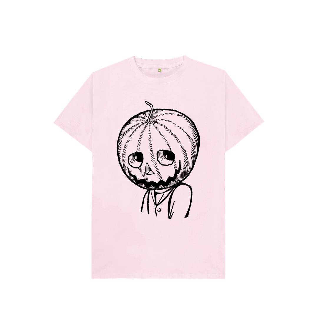 Pink Jack Pumpkinhead in black Kids T-Shirt