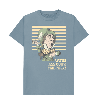 Stone Blue Mad Hatter T-shirt