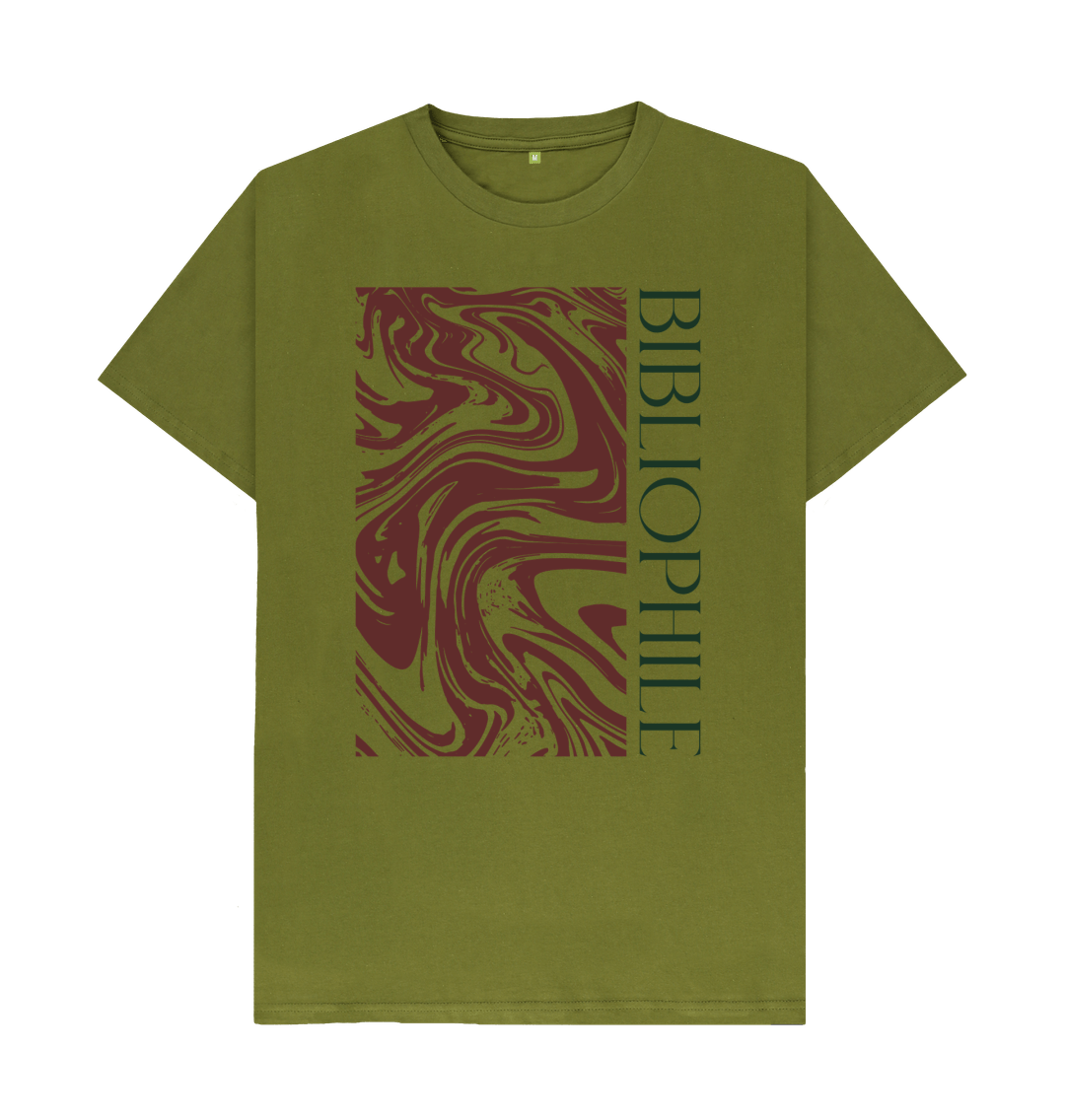 Moss Green Bibliophile T-shirt