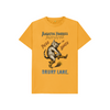 Puss in Boots Kids T-shirt - Mustard