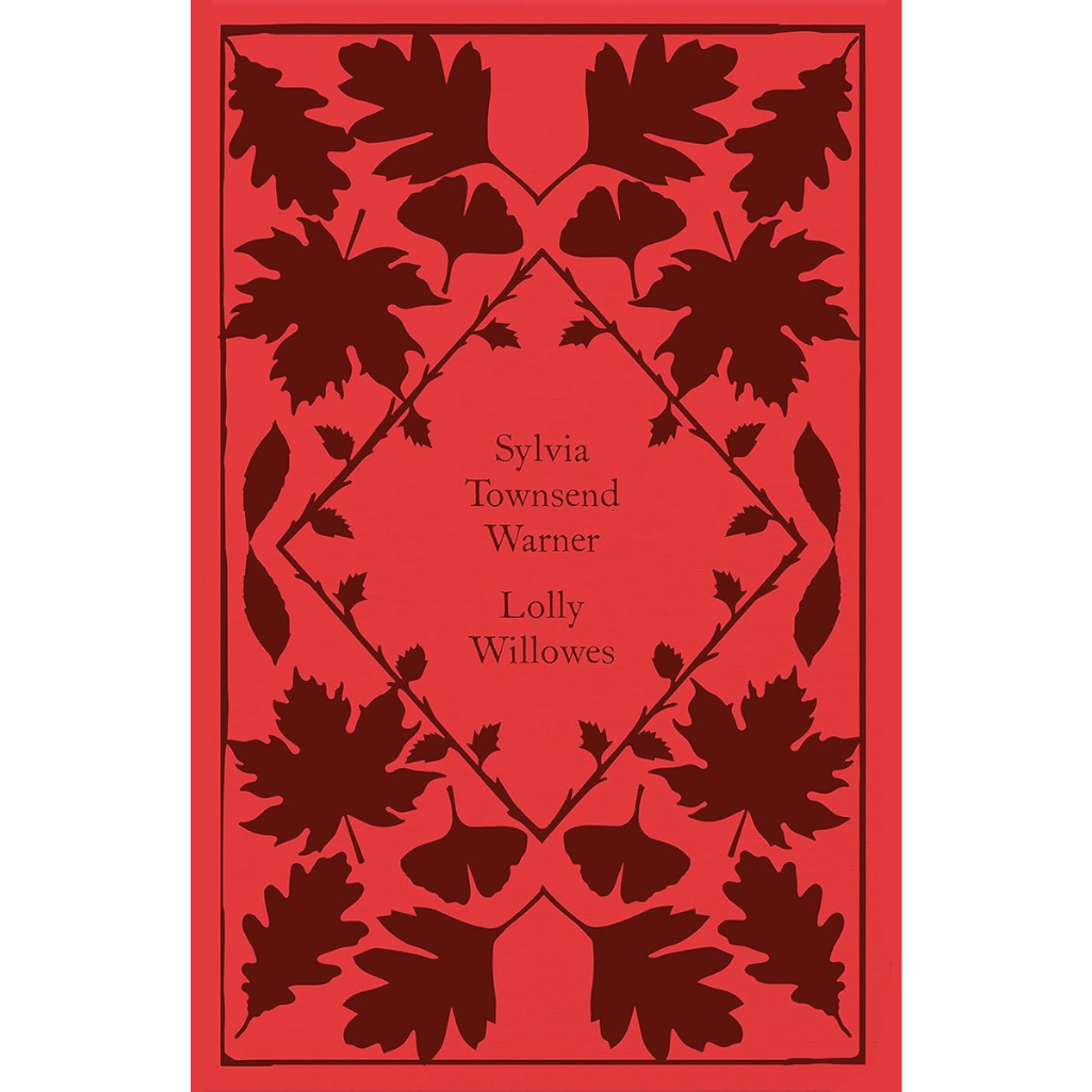 Book cover with red leaves and text on a white background