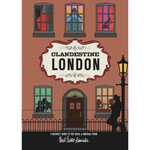 Book cover of 'Clandestine London' with a brick wall, windows, and a lamp post.