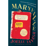 Book cover of 'Maryville' by Joelle Taylor with a red book on a blue background