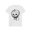 Jack Pumpkinhead in black Kids T-shirt - White