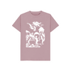 Little Mermaid in white Kids T-shirt - Mauve