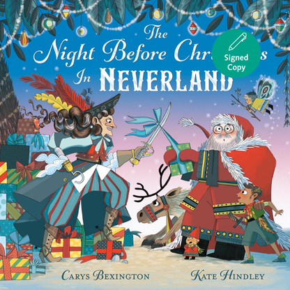 The Night Before Christmas in Neverland: An epic festive adventure and the perfect Christmas gift! Paperback – 16 Oct. 2025
by Carys Bexington (Author), Kate Hindley (Illustrator)