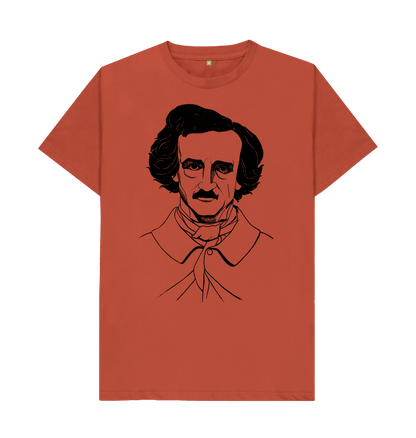 Rust Edgar Allan Poe T-shirt