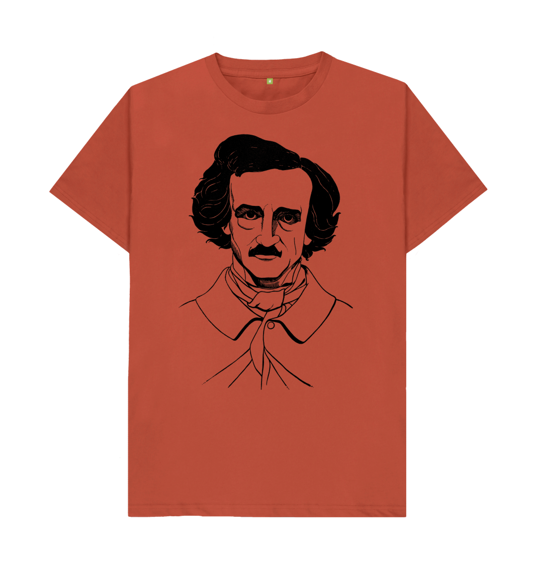 Rust Edgar Allan Poe T-shirt