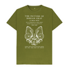 The Picture of Dorian Gray in white T-shirt - Moss Green