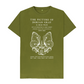 Moss Green The Picture of Dorian Gray in white T-shirt