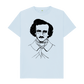 Sky Blue Edgar Allan Poe T-shirt