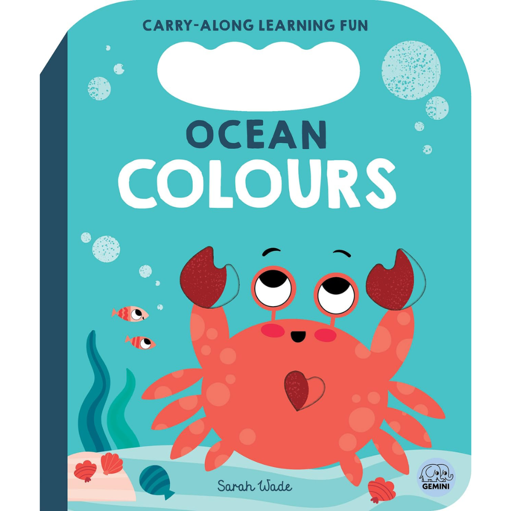 Ocean Colours: A First Colours Book (Carry-Along Learning Fun)
by Bobbie Brooks (Author), Sarah Wade (Illustrator)  Format: Board book
