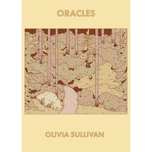 Book cover of 'Oracles' by Olivia Sullivan with a nature-themed design.