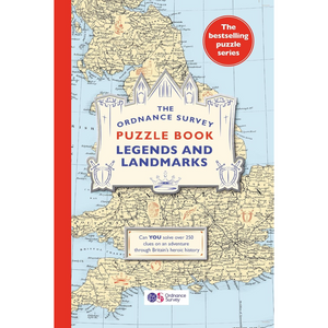 
The Ordnance Survey Puzzle Book Legends and Landmarks: Pit your wits against Britain's greatest map makers from your own home! (Paperback)
