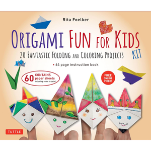 Origami Fun for Kids Kit: Make Colorful and Easy Origami Animals