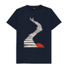 The Snow Queen staircase T-shirt - Navy Blue