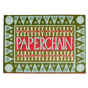 Green and Red Paperchain Kit