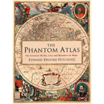 Book cover of 'The Phantom Atlas' with decorative map design