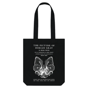 Black The Picture of Dorian Gray in white Tote Bag