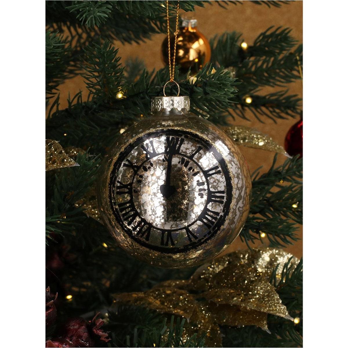 Pocket Watch Glass Bauble