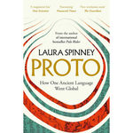 Book cover of 'Proto' by Laura Spinney with circular design elements.