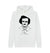 White Edgar Allan Poe Hoodie