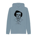 Stone Blue Edgar Allan Poe Hoodie