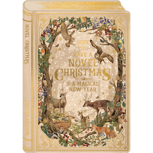 Have a Novel Christmas Greetings Card