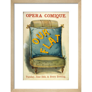 Opera Comique Theatre, Our Flat, 1889