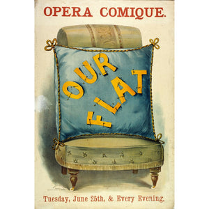 Opera Comique Theatre, Our Flat, 1889