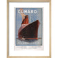 Advertisement for the S.S. Aquitania in Puck magazine, 1915.