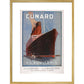 Advertisement for the S.S. Aquitania in Puck magazine, 1915.