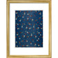 Olga Hirsch Collection: Floral on Blue blockprint