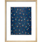 Olga Hirsch Collection: Floral on Blue blockprint