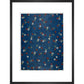 Olga Hirsch Collection: Floral on Blue blockprint