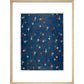 Olga Hirsch Collection: Floral on Blue blockprint