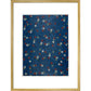 Olga Hirsch Collection: Floral on Blue blockprint