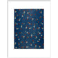 Olga Hirsch Collection: Floral on Blue blockprint