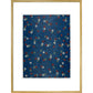 Olga Hirsch Collection: Floral on Blue blockprint