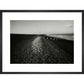 People on shingle beach