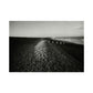 People on shingle beach