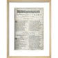 The Famous History of the Life of King Henry the Eight Title Page Print